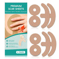 Silicone Scar Sheets for Breast, 8 Pieces Of Reusable Silicone Breast Scar Sheets, Effective Postoperative Scar Healing Solution, Promote Healing, Reduce Scar Appearance, Scar Care