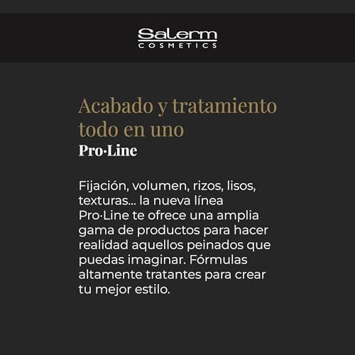 SALERM - Straight Hair Foam - Pro Line Liss Foam 01-200 ml - Eases and Improves Straightening Results - Anti-Frizz - Light Hold - Heat Protector - Treats and Repairs Hair