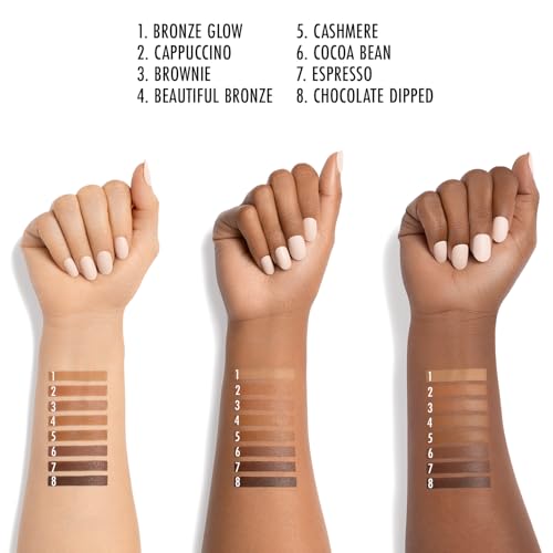 Black Radiance Color Perfect Foundation Stick with Soft Brush Applicator Duo ? Buildable, Blendable Versatile Pigment-Rich Formula - Beautiful Bronze