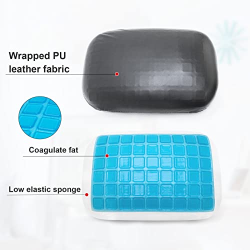 Elitzia Comfort Low Resilience Sponge Soft Gel Massage Pillow Pro Lash Extension and Salon Spa Supplies Neck and Back Support Beauty Facial Lash Pillow ET30388