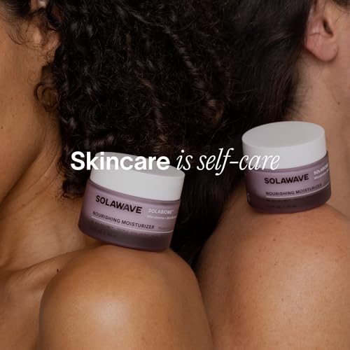 Solawave Probiotic Korean Cloud Cream Moisturizer with Peptides & Hyaluronic Acid | Solabiome Prebiotic Barrier Boosting Complex ? Skincare for Aging & Dryness, 1.7 Oz. (Pack of 2)