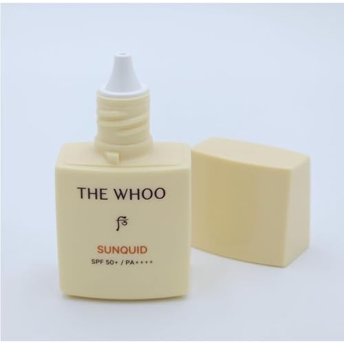 The Whoo Gong Jin Hyang Sunquid UV Protective Lotion 4 Pcs Set
