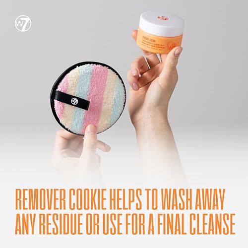 W7 Peachy Clean Makeup Melt Set ? Cleansing Balm & Remover Pad for a Peach-Perfect Skincare Routine ? The Ultimate Makeup Melting Dream Team! - Gentle, Hydrating & Effortless