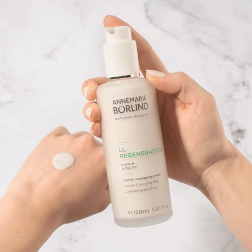 ANNEMARIE B?RLIND ? LL REGENERATION Cleansing Milk ? Sustainably Sourced Natural 2in1 Facial Cleanser & Make-up Remover to remove Impurities on Skin ? Step 1 of 5 - 5 Oz