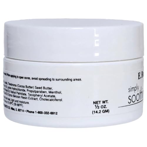 Simply Soothing Lysine Ointment 0.5 Oz. ? Moisturizing Balm with Natural Lysine ? Softens & Conditions Dry, Cracked Skin