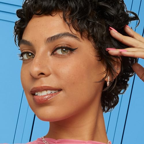 Maybelline Full 'N Soft Waterproof Mascara + Eyestudio Master Precise All Day Waterproof Liquid Eyeliner Makeup Bundle, Includes 1 Mascara in Very Black and 1 Eyeliner in Black