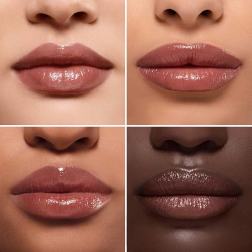 Pink Cherry Nude Tinted Honey Lip Balm, Sheer Hydrating Moisturizing Lipstick for All Skin Type, Natural Pink Cherry Lip Tint Balm Moisturizing Nourishing Lipstick Long Lasting Waterproof 02#