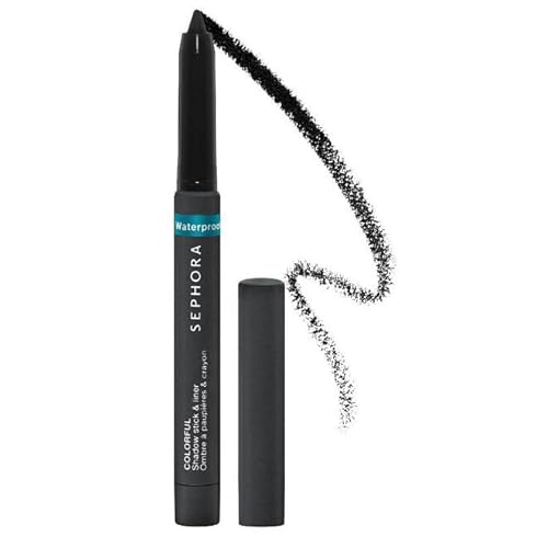 SEPHORA COLLECTION Sephora Colorful¢ç Waterproof Eyeshadow & Eyeliner Multi-Stick 24 Black Matte