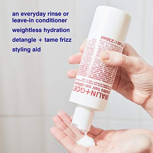 MALIN+GOETZ Cilantro Hair Conditioner | Everyday Essential Conditioner with Cilantro Extract, Shea Butter, Fatty Acids | Hydrates, Detangles, Reduces Frizz | Vegan, Cruelty-Free (8 oz/16 oz/Refill)