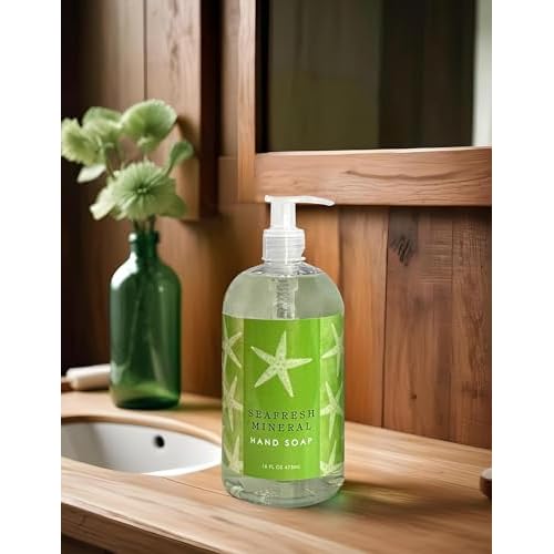 Greenwich Bay Trading Co. Hand Soap, 16 Ounce, Seafresh Mineral
