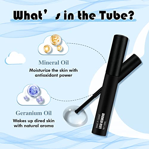 KevKev Cluster Lash Glue Remover Eyelash Remover for Lash Clusters 10ml Easy Removal of DIY Lash Extention Gentle Oil Texture