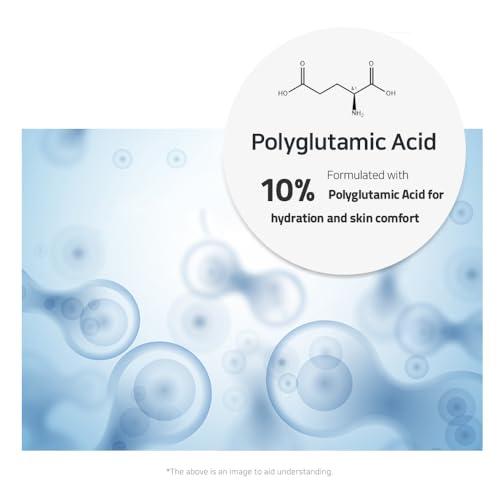 Polyglutamic Acid 10% Facial Serum for Face ? NEEDS NATURE DIY Hydrating Booster with Hyaluronic Acid & Allantoin | Korean Skincare for Dry, Sensitive Skin | 30ml