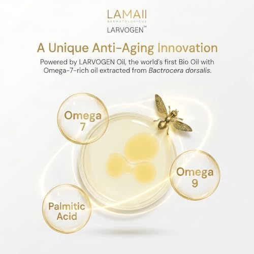 Nourishing Miracle Under Eye Cream ? Treats Dark Circle & Fine Lines, Firms, Brightens & Hydrates Around Eye Area, Anti Aging Eye Cream with LARVOGEN¢â Bio Oil Peptides & Jojoba Oil, 30g