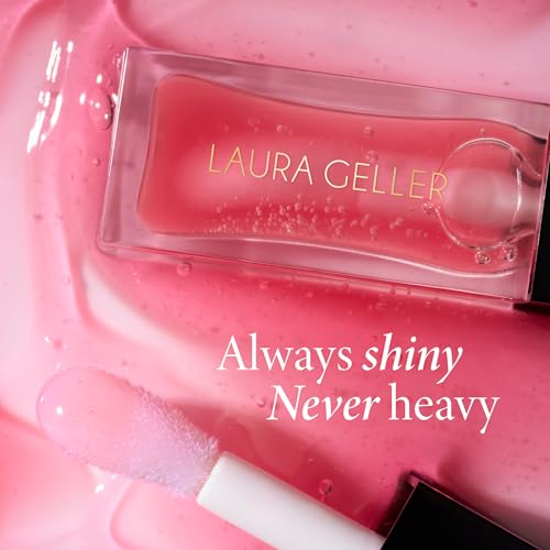 LAURA GELLER Clear Lip Oil, Glass Half Full & Tinted Hydrating Lip Balm, Sheerly Amazing Duo | Nourishing Lip Kit for Dry Lips, Moisturizing Color and Shine