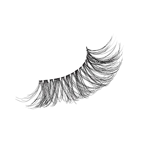 i?ENVY Remy False Eyelashes 3D Collection, Invisible Band, 100% Human Hair Lashes (3 Pack)