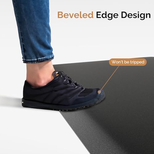 OmySalon 24¡¯¡¯x36¡¯¡¯x1/2¡¯¡¯ Shampoo Mat for Salon Anti Fatigue Standing Matt for Hair Stylist, Barber Floor Mat Waterproof Non Slip