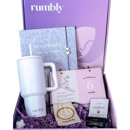 1st Trimester Mom-to-Be Essentials Box - Pregnancy Gifts for Expecting Mom - Care Package with Essential New Mommy Items & Pregnancy Must-Haves - First Trimester