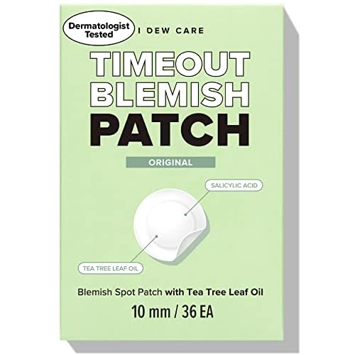 I DEW CARE Hydrocolloid Acne Pimple Patch - Timeout Blemish Original + Timeout Blemish Happy Paws Bundle