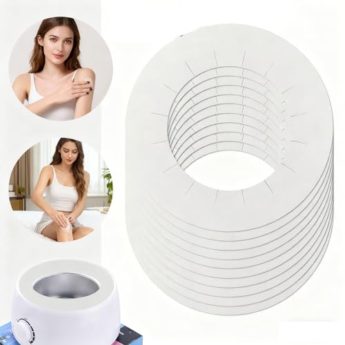 30 Pieces Clean Collars Ring for Wax Warmer, Universal Protective Collars for Wax Pot, Waxing Supplies (30 Pack)