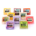 Saavy Naturals Hydrating & Purifying Mini Soap ? Plant-Based, Nourishing & Moisturizing Bar Soap Gift Set for Men & Women ? Mini Square Shaped Artisan Bar Soaps, 10 pack