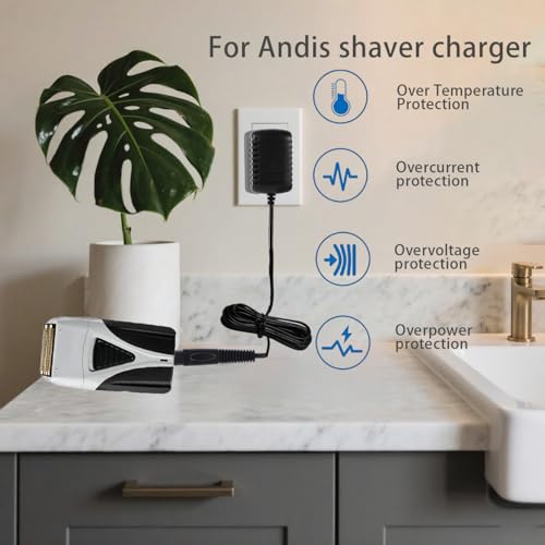 5V 1A Power Adapter for Andis ProFoil shavers .?Compatible with ProFoil Series:?? 17150, 17155, 17165, 17170, 17190, 17195, 17200, 17205//TS-1, TS-2, CL-17150, CL-17155, CL-17165, CL-17200, AN-17165.