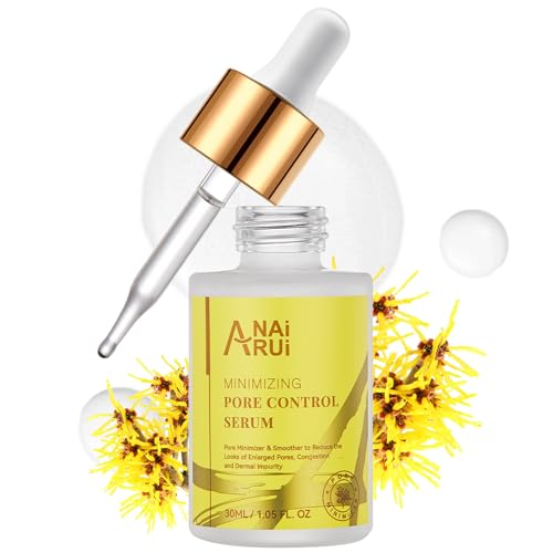 ANAI RUI Pore Minimizer Serum, Pore Minimizer for Face, Pore control,Minimizing, Shrinking, Tightening Pores, Refine Skin Texture 1 fl.oz