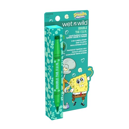 wet n wild Spongebob Double The F.U.N. Liquid Eyeliner & Stamp - Party's Here