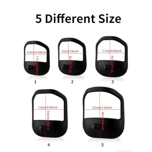 5 PCS Beard Shaper Set for Men - Goatee Shaper, Beard Lineup Tool, Beard Template & Stencil, Versatile Face Hair Styling Tool