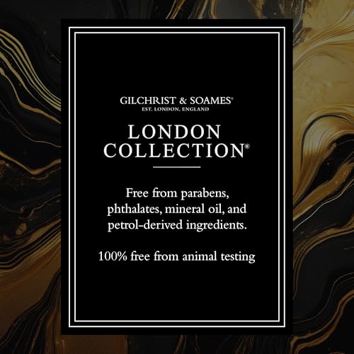 Gilchrist & Soames London Collection Shampoo ? Pure, Sulfate Free, Paraben Free, Cruelty Free Formula for All Hair Types, Gentle Clarifying & Moisturizing Wash with Crisp, Clean Scent, 15.5 oz.