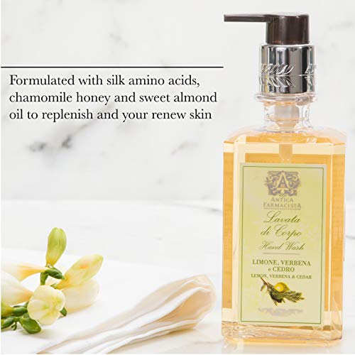Antica Farmacista Hand & Body Wash - Luxury Nourishing Body Wash - Hydrating Hand Cleansing Wash - Bath & Body Gift - Prosecco, 10 fl oz