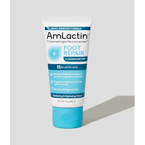 AmLactin Foot Cream Therapy, 3 Ounce (Pack of 2)
