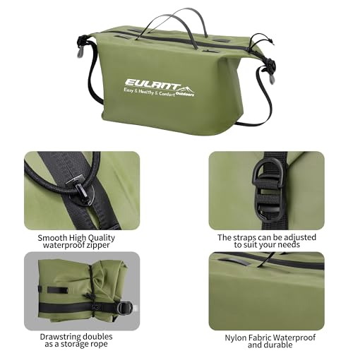 EULANT Men Women Travel Toiletry Bag,Water-resistant Organizer Large Capacity Cosmetic Bags Toiletry Organizer Bags with Shoulder Straps for Men Women Toiletry Accessories,Travel,business trips