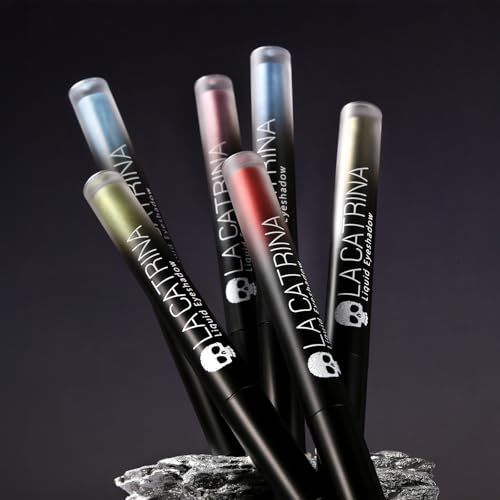 Liquid Metallic Eyeshadow, Pigmented Light Blue Sparkle Eye Shadow Liquid Eyeliner Makeup for Brown Eyes, Long Lasting One-Swipe Coverage Sky Blue Shimmer Eyeshadow for Daily, Party, Quick-Drying #11