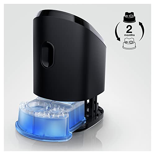 Braun Series 7 70S Electric Shaver Head Replacement Cassette ? Silver & Clean & Renew Refill Cartridges CCR - 4 Pack