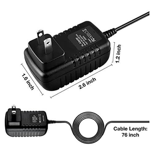 AC/DC Adapter Compatible with Andis GTX-EXO ORL-S 74100 Cord/Cordless Lithium-lon Rechargeable Battery T-Blade GTXEXO ORLS LI Trimmer Charging Stand Clipper Power Supply Cord Cable Charger
