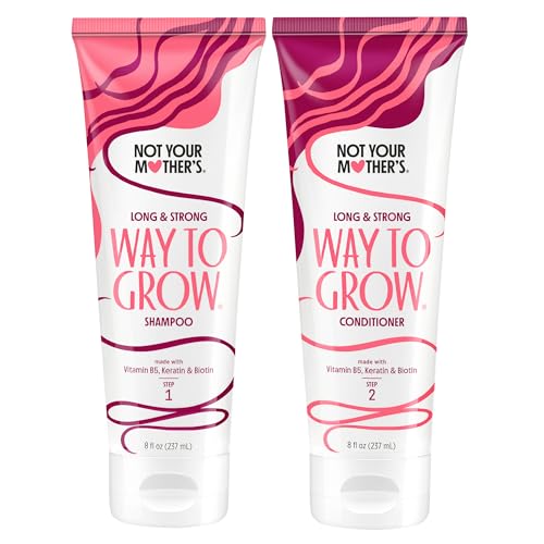 Not Your Mother's Way to Grow Shampoo and Conditioner (2-Pack) - 8 fl oz - Ideal for All Hair Types - Helps Cleanse, Moisturize, and Hydrate Dry and Damaged Hair