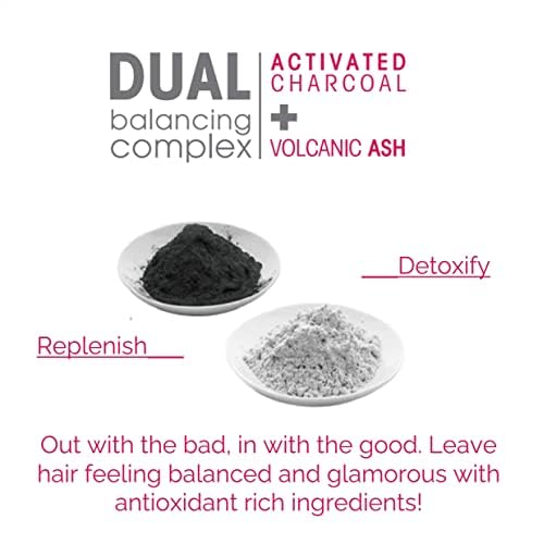 GIOVANNI D:tox Daily Shampoo - Activated Charcoal, Super-Antioxidants Acai & Goji Berry - 8.5 oz