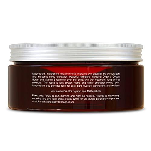 Seven Minerals Natural Magnesium Cream & Pure Cold Pressed Castor Oil