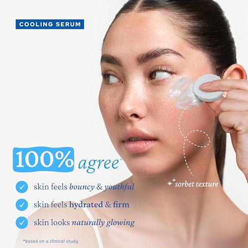 belif Super Drops Multi-7 Hyaluronic Frozen Serum - Hydrating, Soothing, Depuffing Serum with Peptides & Caffeine, Enhances Skin Elasticity, Korean Skincare, 5mlx9EA
