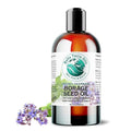 Bella Terra Oils - Organic Borage Seed Oil 16 oz - Unveiling the Power of GLA & Vital Vitamins, Pure Nourishment, Elevate Every Skin Care Routine