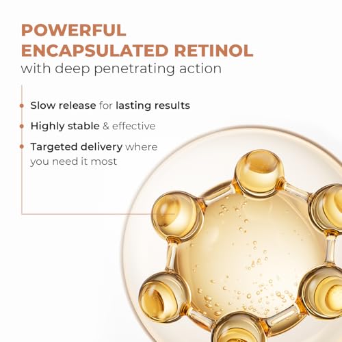 Conscious Chemist Multi Peptide Retinol Face Cream | Anti Aging Night Cream | Lightweight Gel Moisturiser for Neck Lines, Fine Lines and Wrinkles | All Skin Types | Fragrance Free, Cruelty Free | 50ml