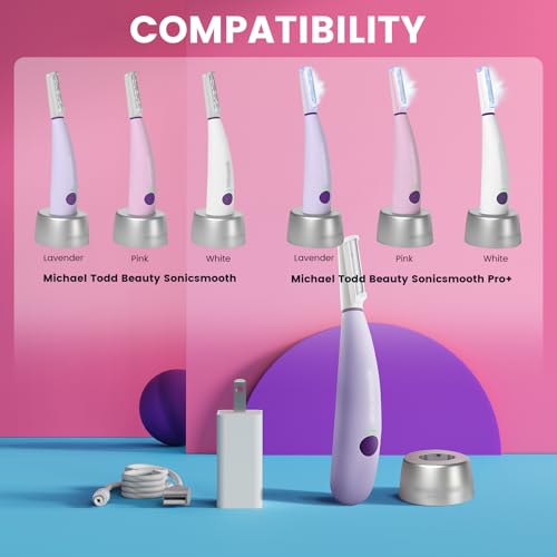 Dermaplaning Tool Charger Cord Compatible with Michael Todd Beauty Sonicsmooth Sonicsmooth Pro+ Dermaplane for Women Face Replacement Battery Power Supply Adapter