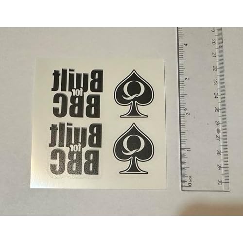 5 Sheet Built for BBC and QoS Temporary Tattoo Set 20 Piece Total