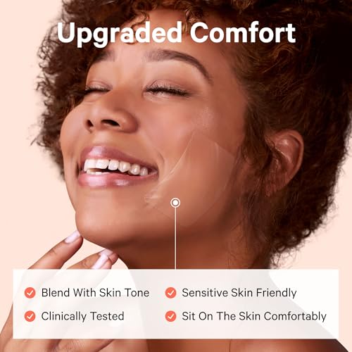 Sosky Large Pimple Patches XL Hydrocolloid Acne Patches for Face & Body Cystic Pimple & Zit Patch for Nose Chin Back, Bacne & Breakouts Vegan Cruelty-Free£¨10 Count£©