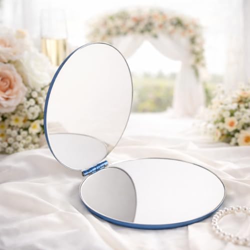Bride Makeup Mirror My Something Blue Mirror for Bridal Shower Wedding Engagement Gifts