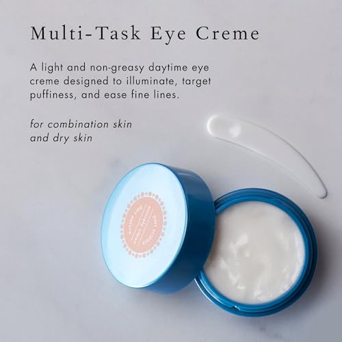 Bioelements Multi-Task Eye Creme - 0.5 fl oz - Target Puffiness, Dark Circles & Fine Lines - Light & Non Greasy - Vegan, Gluten Free - Never Tested on Animals
