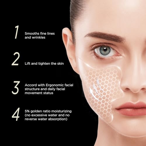 Sheet Face Masks Skincare to Remover Smile Lines, Laugh Lines Anti Wrinkle Patches,Face Lift Beauty & Facial Skin Care Products