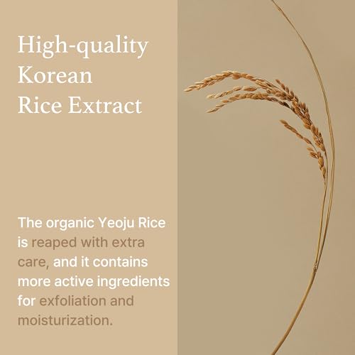 I'm from Rice Sheet Mask Pack of 5, Korean Rice Face Mask, Creamy Hydration for Dry, Combination Skin, Moist, Milky Essence, Biodegradable, Vegan, Hypoallergenic, 20ml