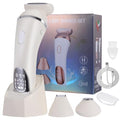 Electric Razor Bikini Trimmer for Women Rechargeable Painless Shaver for Body Hair IPX7 Waterproof Cordless LED Display for Women Underarm Public Hairs