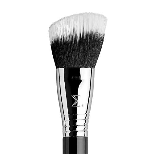 Sigma Beauty F53 Air Contour and Blush Brush ? Angled Makeup Brush for Blush & Bronzer, Perfect for Sheer to Medium Coverage, Professional, Streak-Free Application (1 Brush)